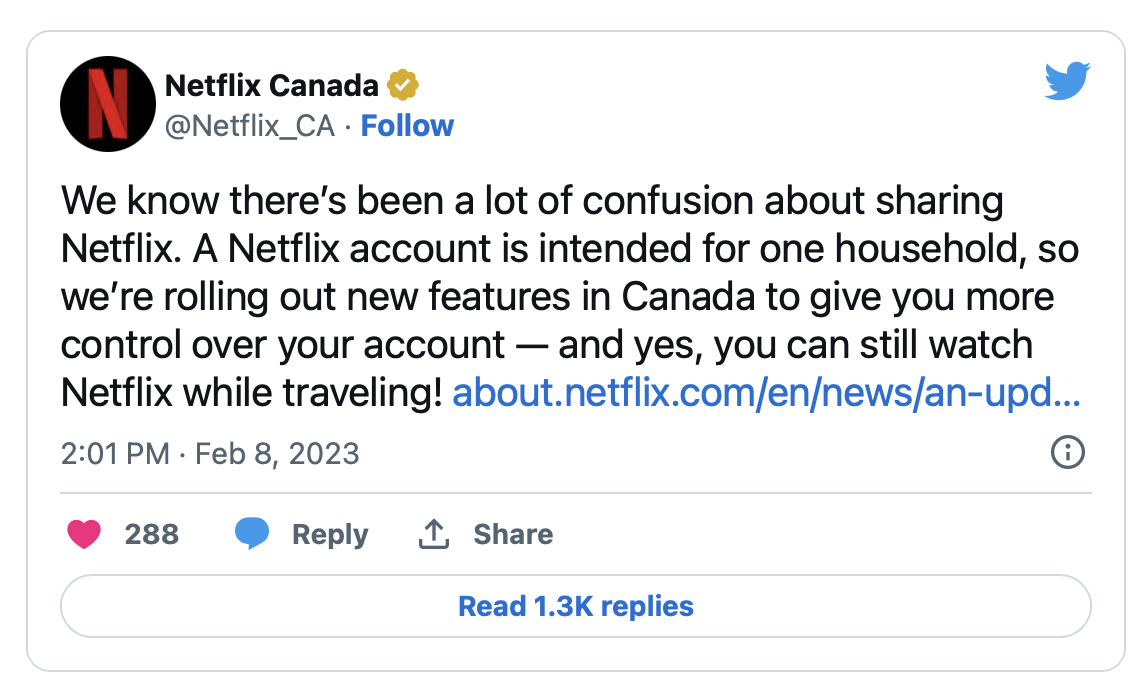 Netflix Is Not Messing Around, Restricts Account Sharing to 2